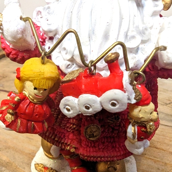 Resin Bobble Body Santa holding Children's Toys - Picture 6 of 7